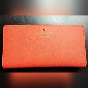 Kate Spade Orange Wallet